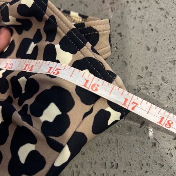 Michael KORS Women's Leopard-Print Lace-Up One-Piece Swimsuit - Picture 7 of 10